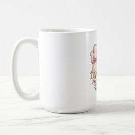 Süße Koketten-Rosa-Schleife Mahjong-Anhänger Damen Kaffeetasse