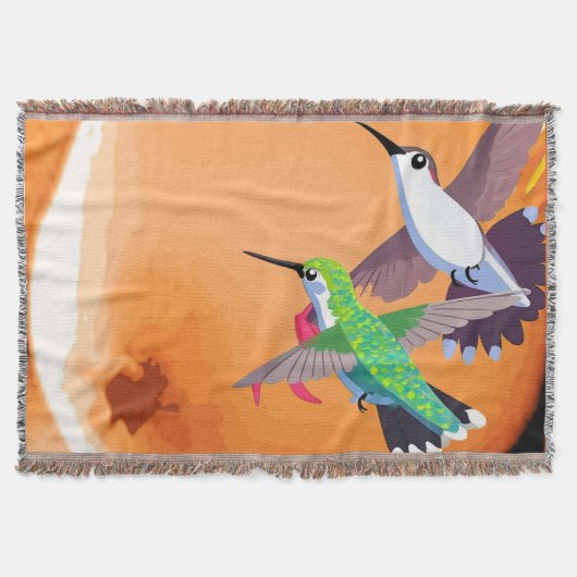 Süße Kolibris Decke (Vorderseite)