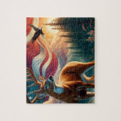 Süße Königin Biene Puzzle (Vertikal)