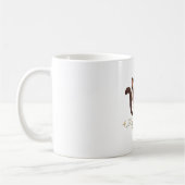 Süße königliche Siamkatze Kaffeetasse (Links)