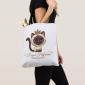 Süße königliche Siamkatze Tasche (Von Nahem)