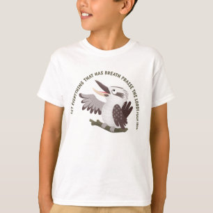 Süße Kookaburra preist den Herrn Bibelvers T-Shirt