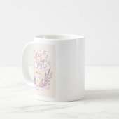 – Süße Kopfhörer & Kaffeetassen-Ästhetik Kaffeetasse (Vorderseite Links)