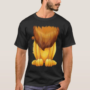 Süße kopflose Löwenkostüm Halloween große Katzenmä T-Shirt