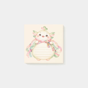 Süße koreanische Fantasy-Kreatur-Wasserfarbenotize Post-it Klebezettel