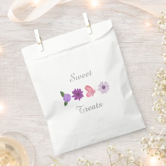 Süße Kosmos-Blumen-Hochzeitsdusche Geschenktütchen (Ausgeschnitten)