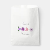 Süße Kosmos-Blumen-Hochzeitsdusche Geschenktütchen (Vorderseite)