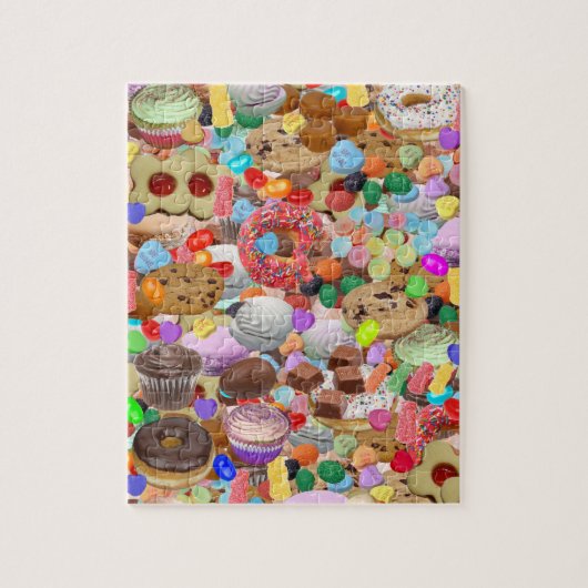 Süße Köstlichkeiten Puzzle (Vertikal)