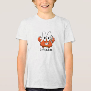 Süße Krabbe Tri-Blend Shirt