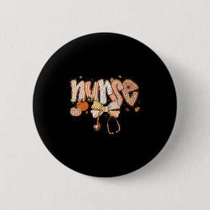 Süße Krankenschwester Kokette Schleife Stethoskop  Button