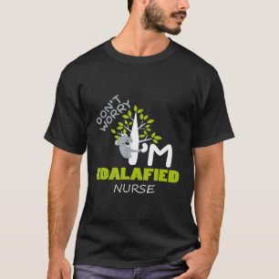 Süße Krankenschwester Lustiger Koala Koalafied Qua T-Shirt