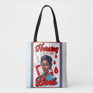 Süße Krankenschwester Pinup_ Es liegt in meinem Bl Tasche