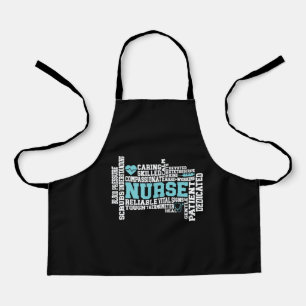Süße Krankenschwester RN LVN Krankenpflegeschule M Schürze
