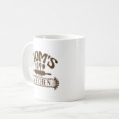 Süße Küche Wortkunst der Mutter Kaffeetasse (Vorderseite Links)