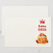 Süße Kuchen Design Briefpapier (Vorne/Hinten)