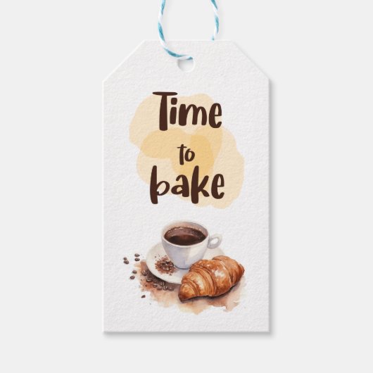 Süße Kuchen-Design Geschenkanhänger (Vorderseite)