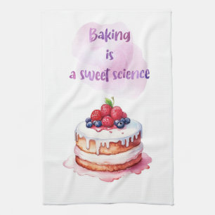 Süße Kuchen Design Geschirrtuch