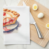 Süße Kuchen Design Geschirrtuch (Viertel Falte)