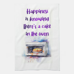 Süße Kuchen Design Geschirrtuch