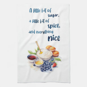 Süße Kuchen Design Geschirrtuch