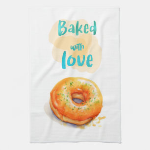 Süße Kuchen Design Geschirrtuch