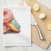 Süße Kuchen Design Geschirrtuch (Viertel Falte)