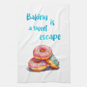 Süße Kuchen Design Geschirrtuch