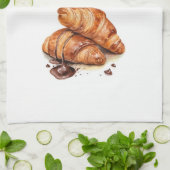 Süße Kuchen Design Geschirrtuch (Gefaltet)