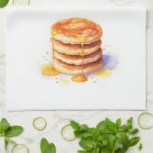 Süße Kuchen Design Geschirrtuch (Gefaltet)