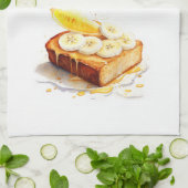 Süße Kuchen Design Geschirrtuch (Gefaltet)