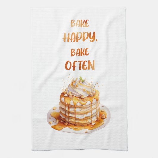 Süße Kuchen Design Geschirrtuch (Vertikal)