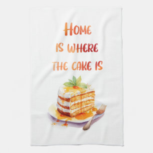 Süße Kuchen-Design Geschirrtuch