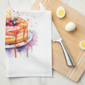 Süße Kuchen-Design Geschirrtuch (Viertel Falte)
