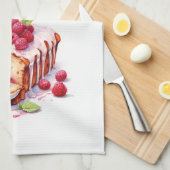 Süße Kuchen Design Geschirrtuch (Viertel Falte)