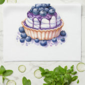 Süße Kuchen Design Geschirrtuch (Gefaltet)
