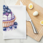Süße Kuchen Design Geschirrtuch (Viertel Falte)