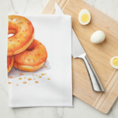 Süße Kuchen Design Geschirrtuch (Viertel Falte)