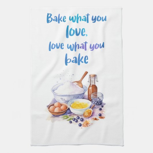 Süße Kuchen Design Geschirrtuch (Vertikal)