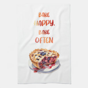 Süße Kuchen Design Geschirrtuch