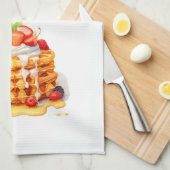 Süße Kuchen Design Geschirrtuch (Viertel Falte)