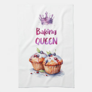 Süße Kuchen Design Geschirrtuch