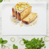 Süße Kuchen Design Geschirrtuch (Gefaltet)