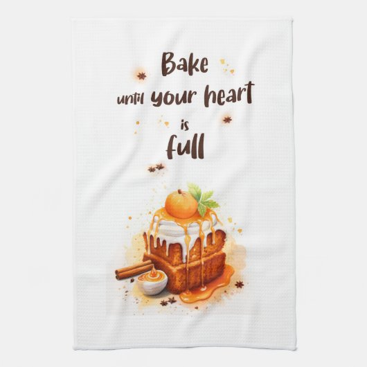 Süße Kuchen Design Geschirrtuch (Vertikal)