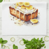 Süße Kuchen Design Geschirrtuch (Gefaltet)