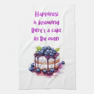 Süße Kuchen-Design Geschirrtuch
