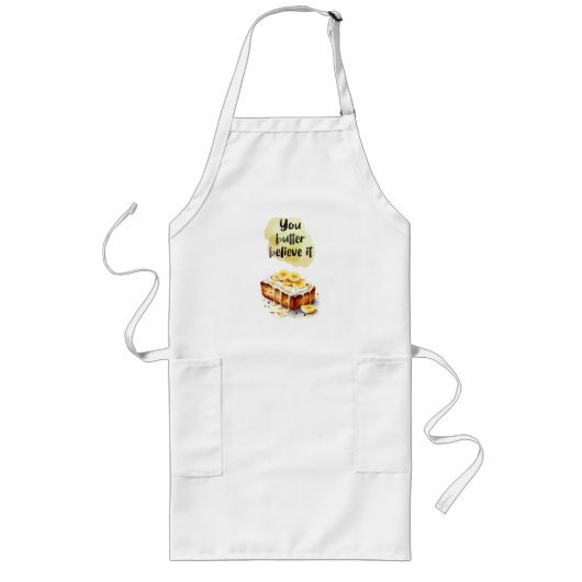 Süße Kuchen-Design Lange Schürze (Vorne)