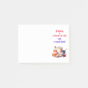 Süße Kuchen Design Post-it Klebezettel