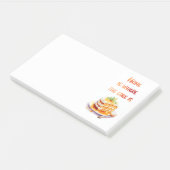 Süße Kuchen Design Post-it Klebezettel (angewinkelt)