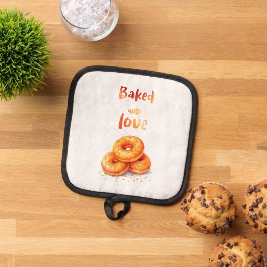 Süße Kuchen-Design Topflappen (Oben Unten)