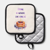 Süße Kuchen Design Topflappen (Vorderseite/Rückseite)
